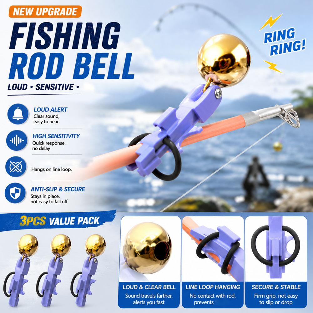 Bite Indicator - 3Piece Fishing Bite Alarm Sensitive Loud