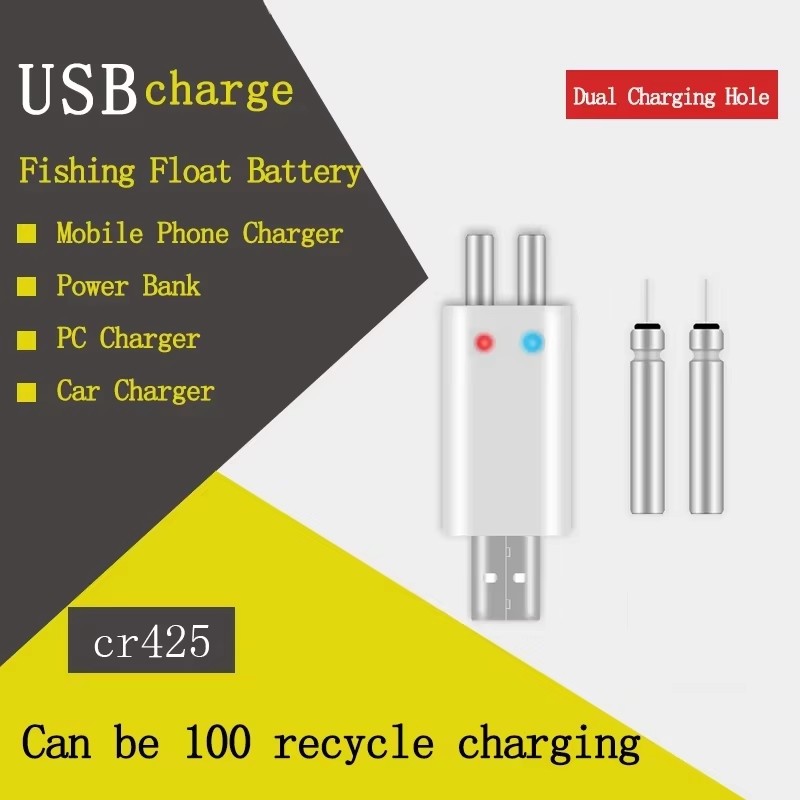 Rechargeable CR425 CR322 Batte – обзор и цена Fish Finder Charger