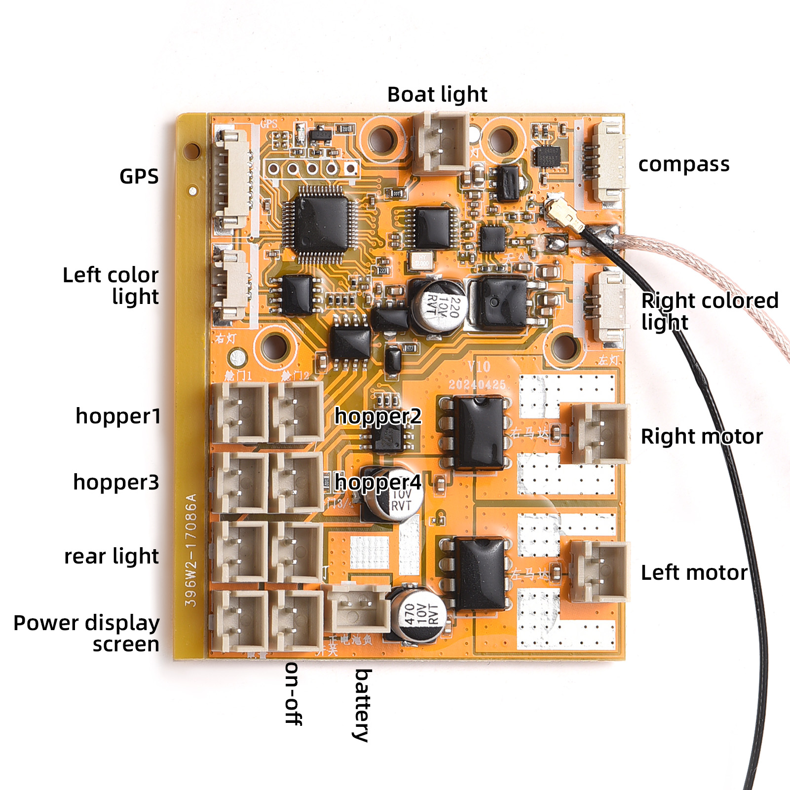 Fishing Boat Main Board for D1 – обзор и цена Fishing Gps