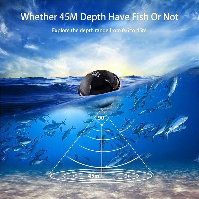 Wireless Sonar Fish Finder, Po – обзор и цена Fish Finder Portable