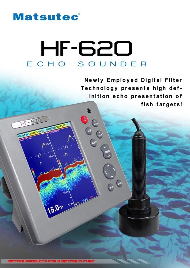 Matsutec 6-inch HF-620 MARINE  – обзор и цена Fish Finder
