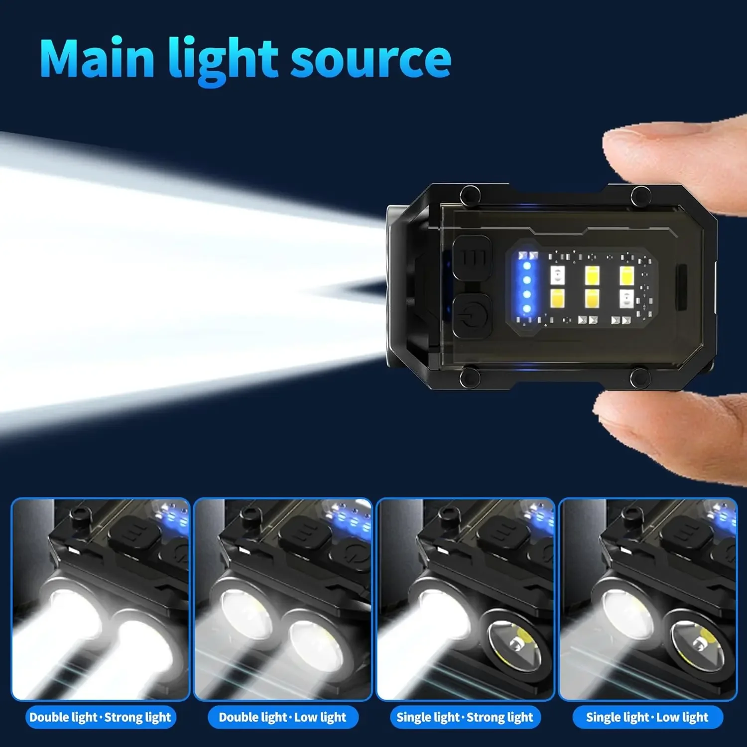 Clip-On Flashlight Rechargeabl – обзор и цена Fishing Light
