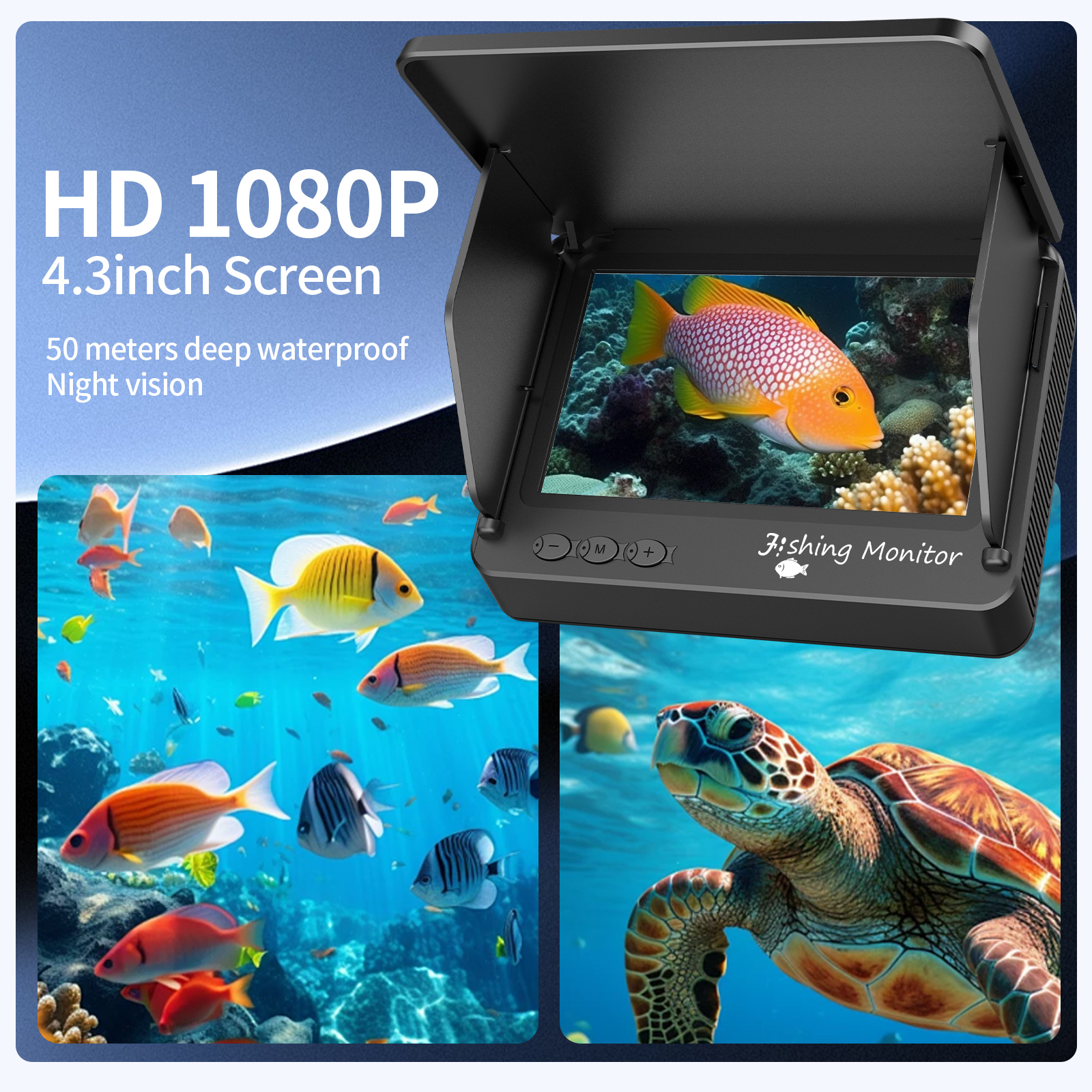 Underwater Fishing Camera 1080 – обзор и цена Fish Finder Portable