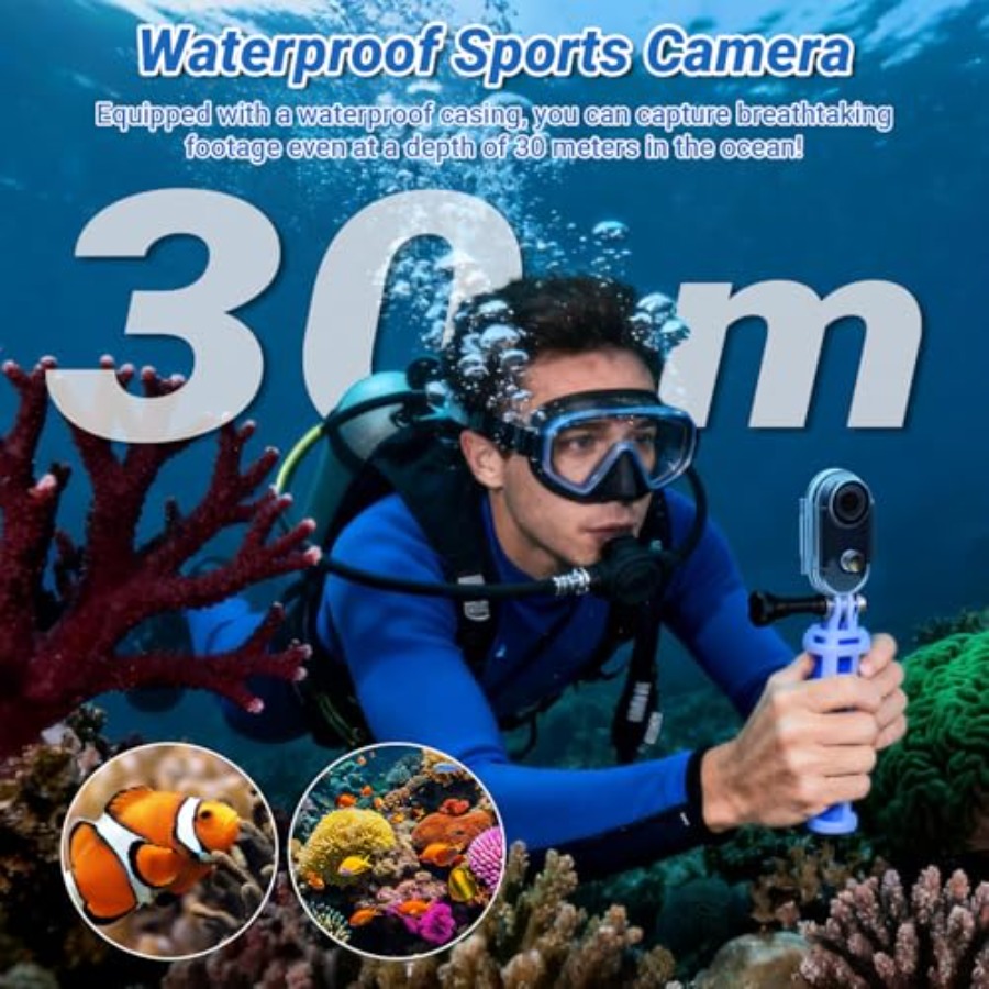 4K Action Camera for Cycling H – обзор и цена Fishing Camera