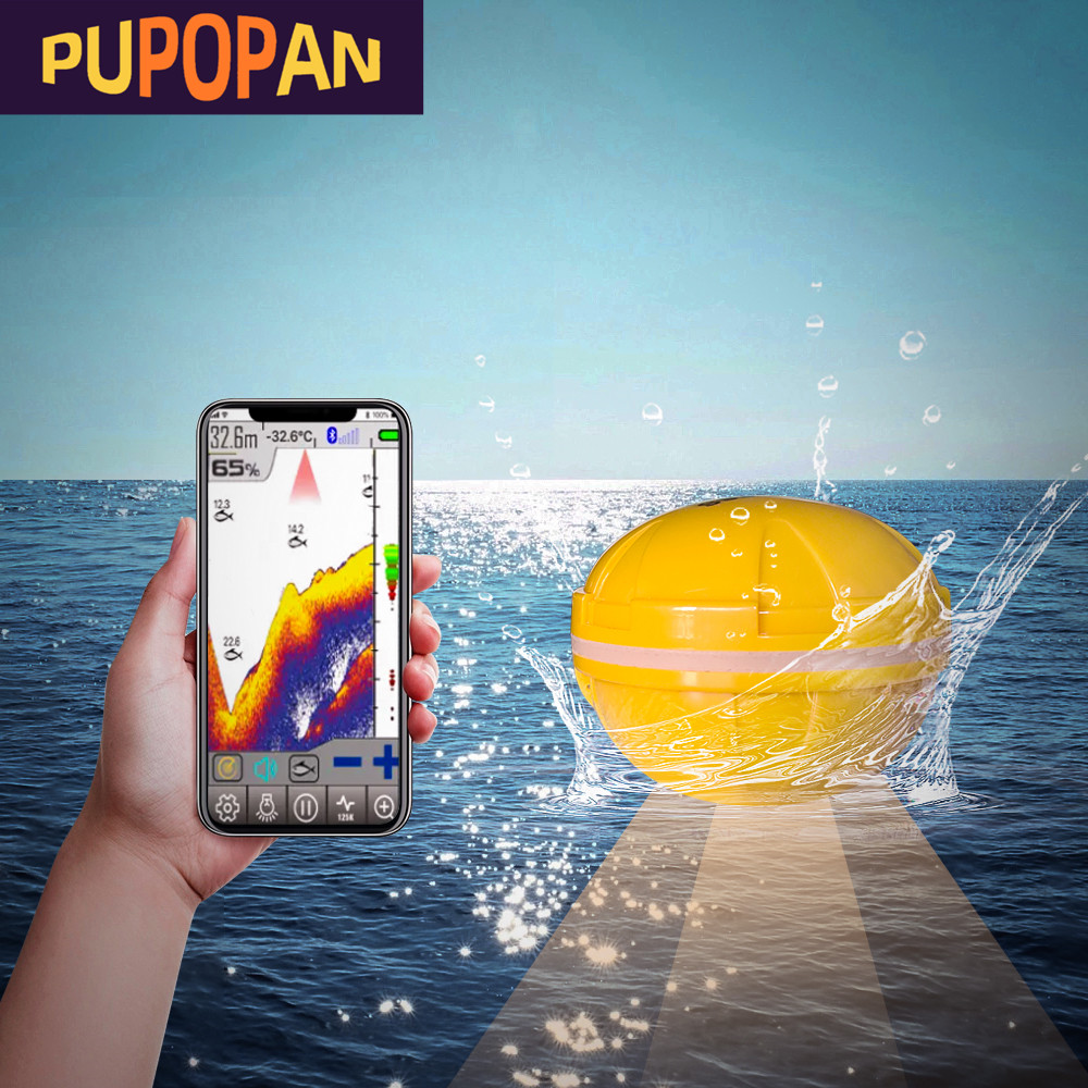 PUPOPAN 100M Brand New Smart P – обзор и цена Fish Finder Transducer