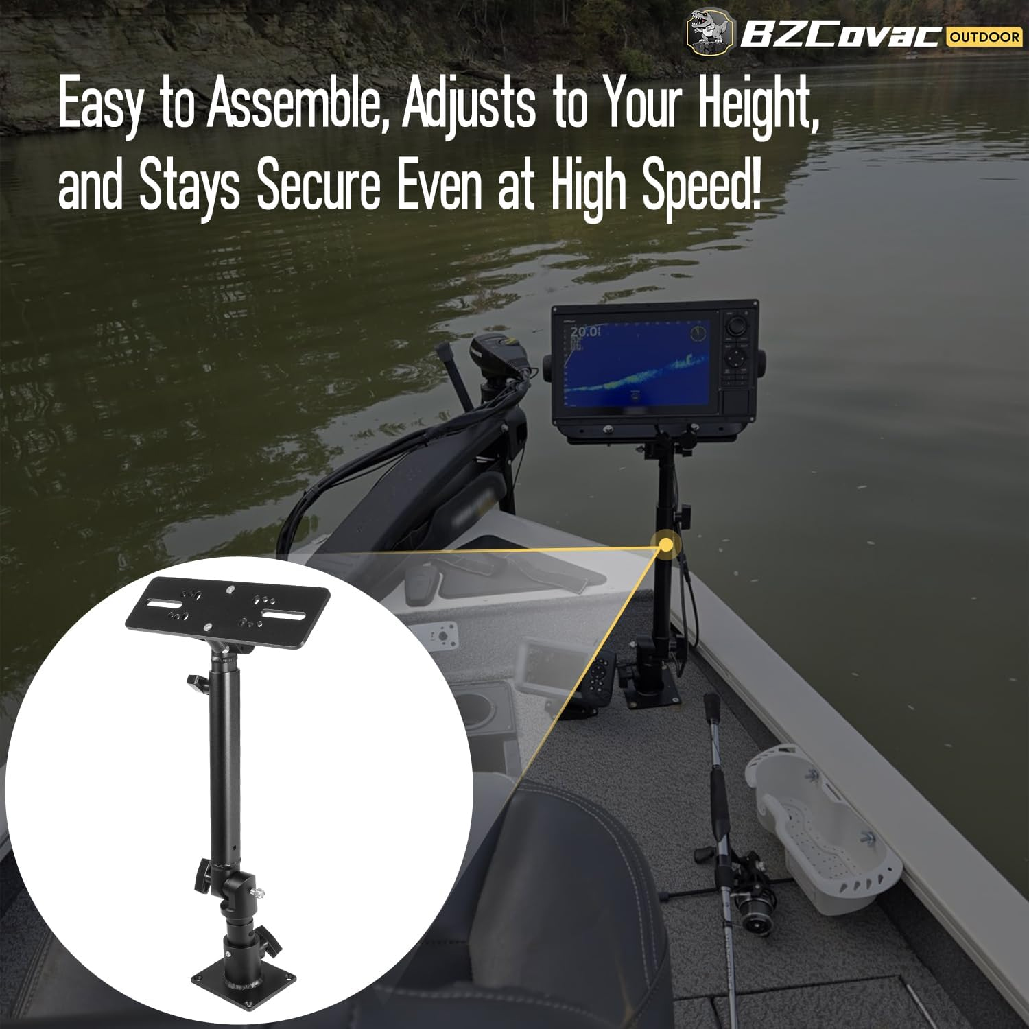 Marine Anodized Aluminum Monit – обзор и цена Fish Finder