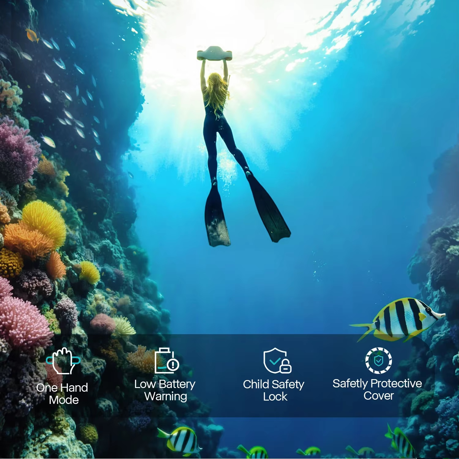 Asiwo MANTA 2 Underwater Scoot – обзор и цена Underwater Camera