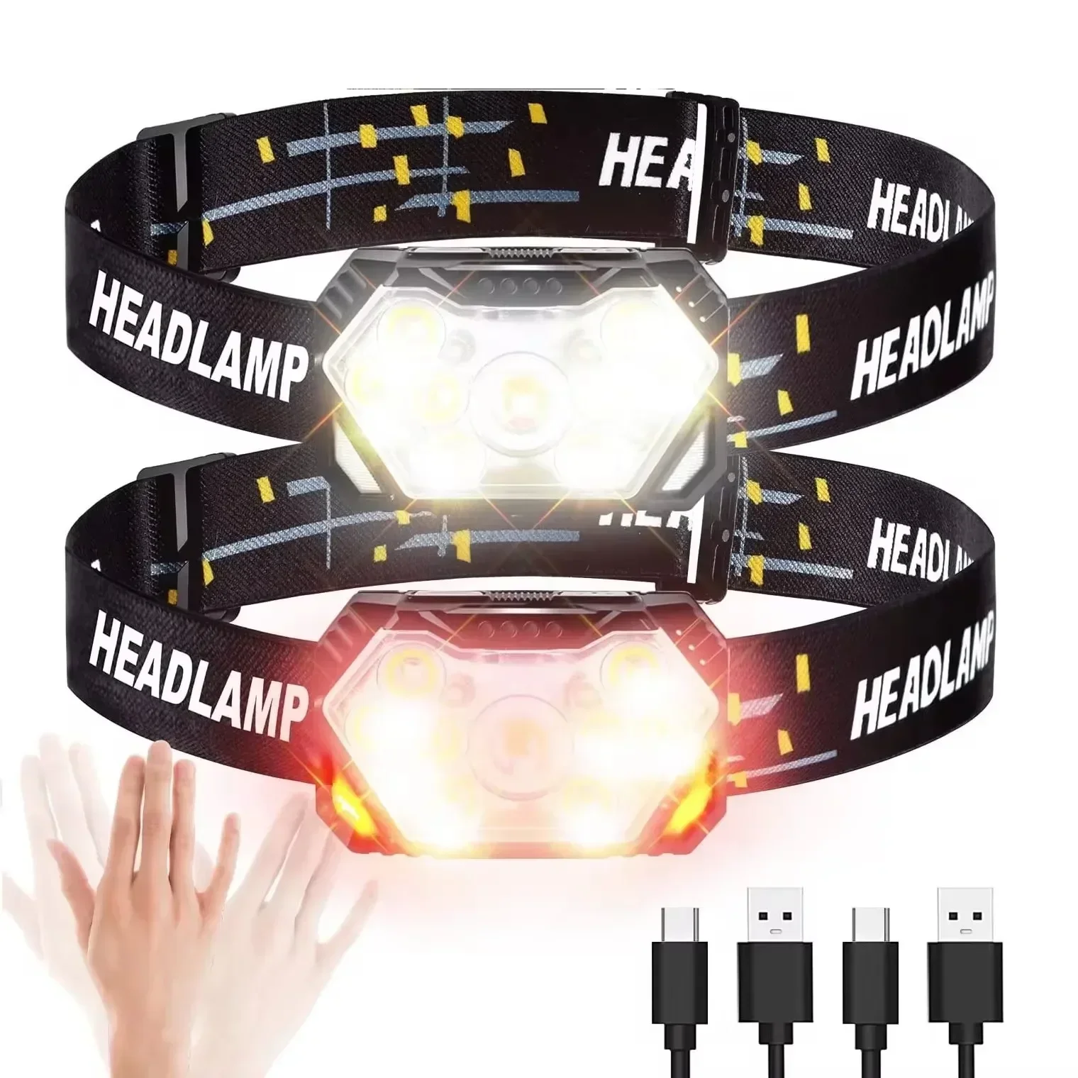 Powerful LED Sensor Headlamp U – обзор и цена Fish Finder Battery