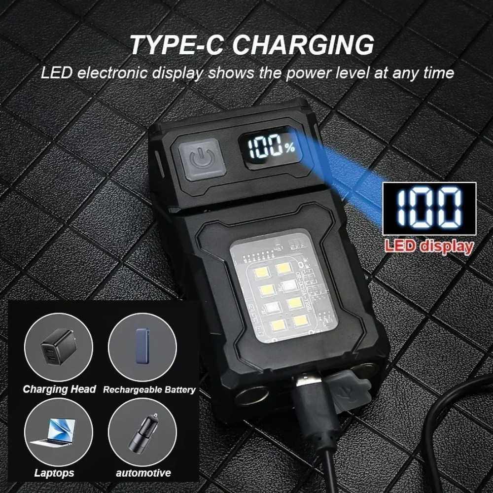 180° Rotatable LED Flashlight  – обзор и цена Fishing Light