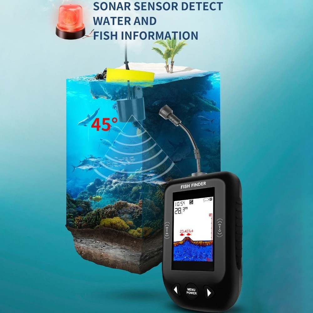 45 Degrees XF03 Fish Finders L – обзор и цена Fish Finder Portable