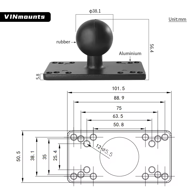 Universal Marine Electronic fi – обзор и цена Fish Finder Mount