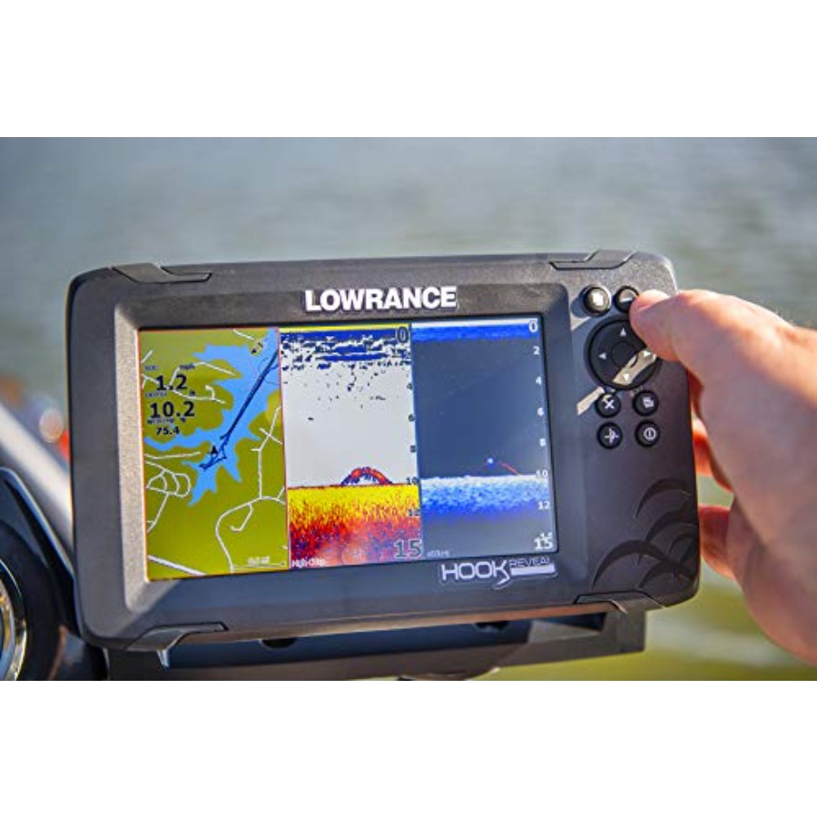 5-inch Fish Finder with SplitS – обзор и цена Fish Finder Transducer