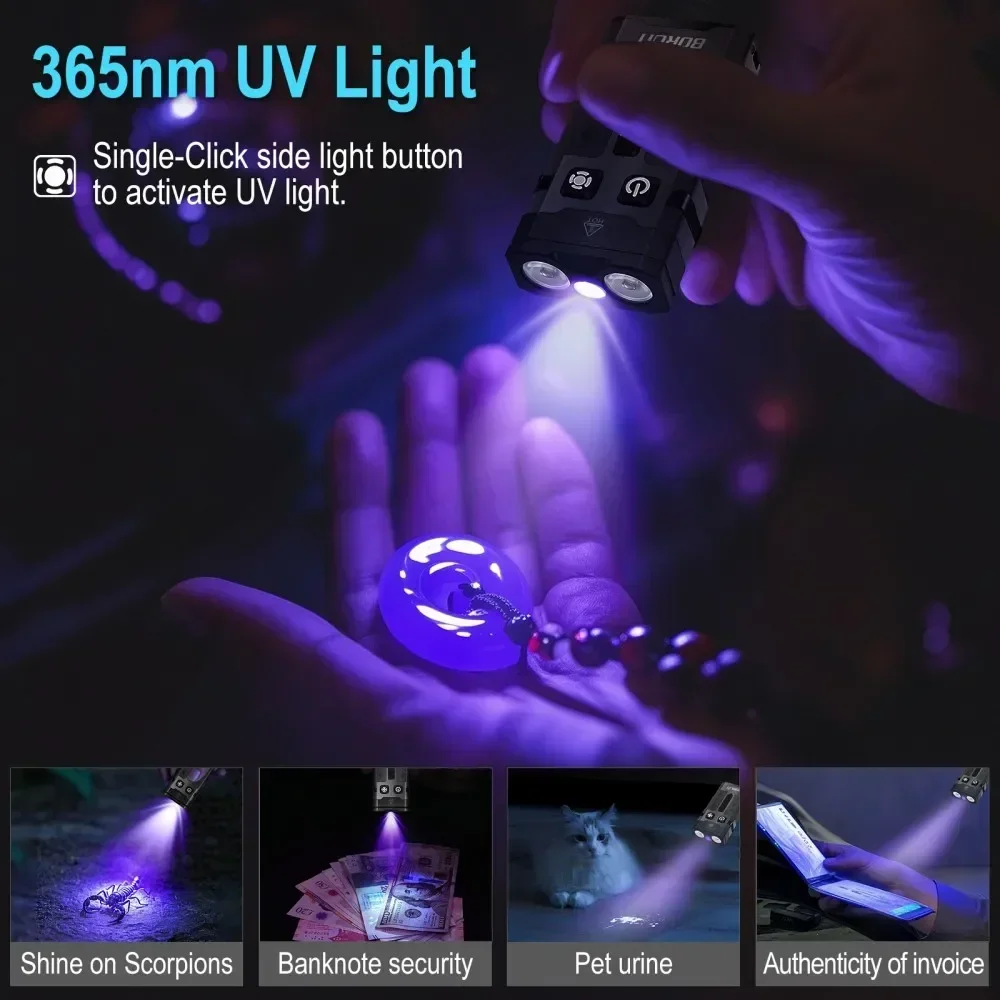 BORUiT EV20 1100LM EDC UV Keyc – обзор и цена Fishing Light