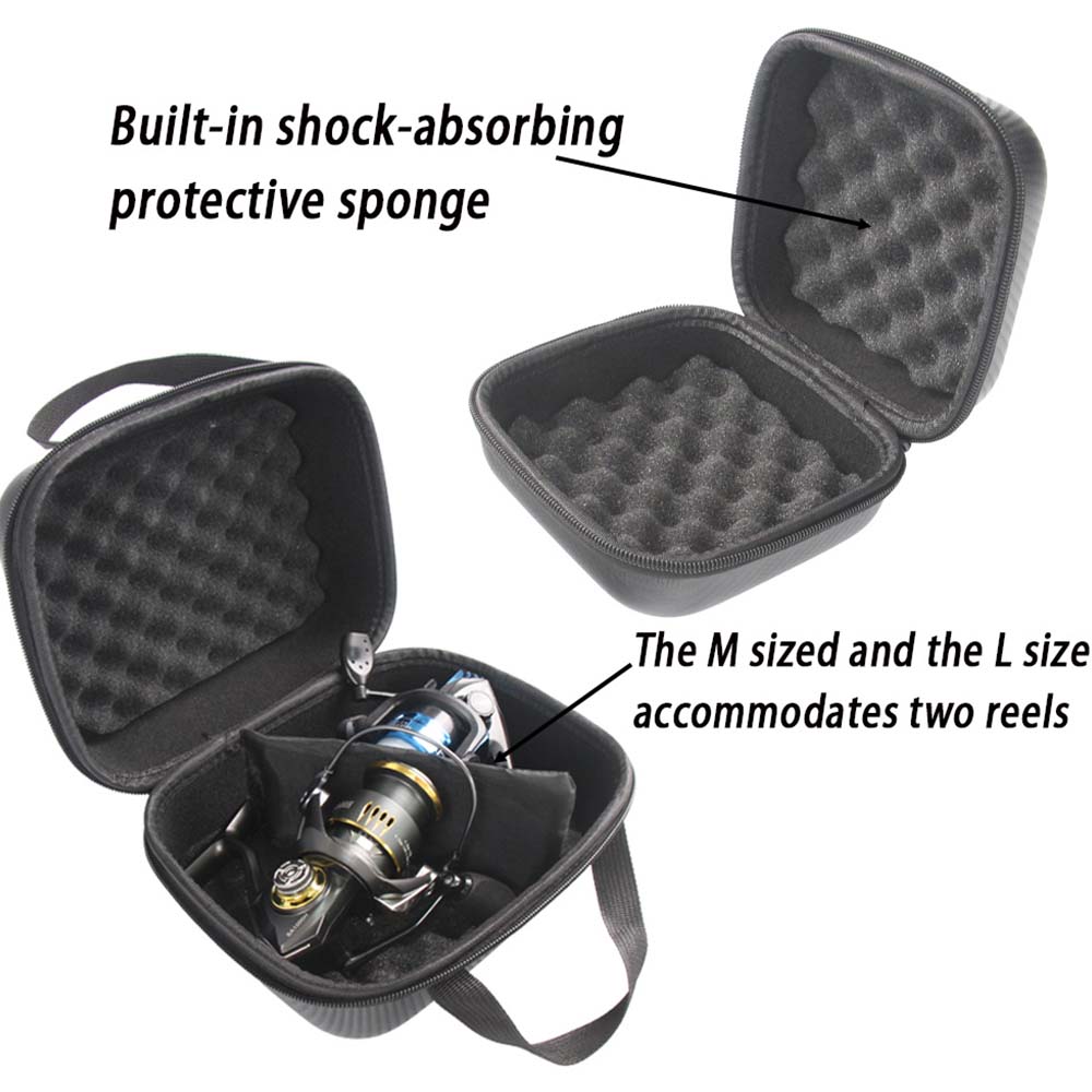 JSFUN Fishing Reel Case S/M/L  – обзор и цена Fish Finder Case