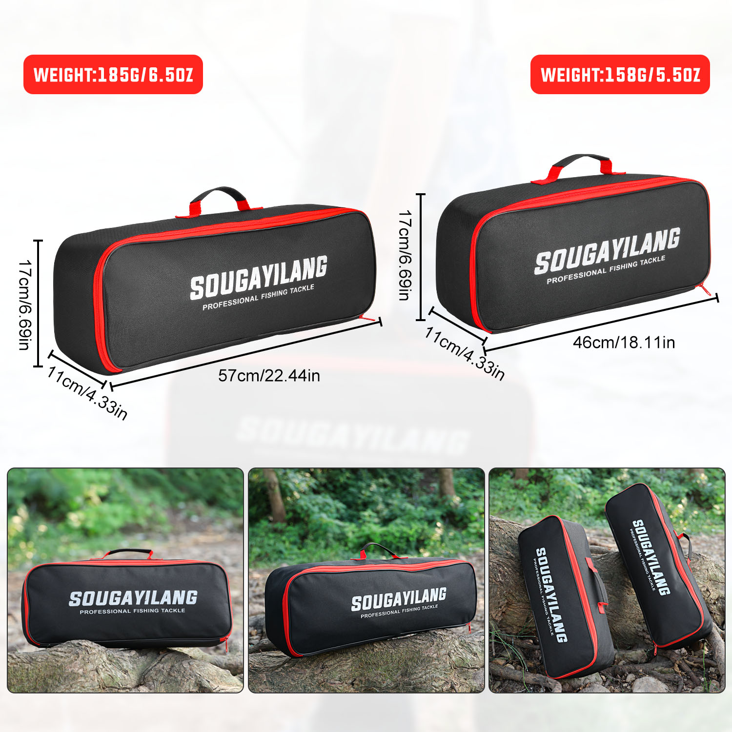 Sougayilang Fishing Rod Bag 46 – обзор и цена Fish Finder Case