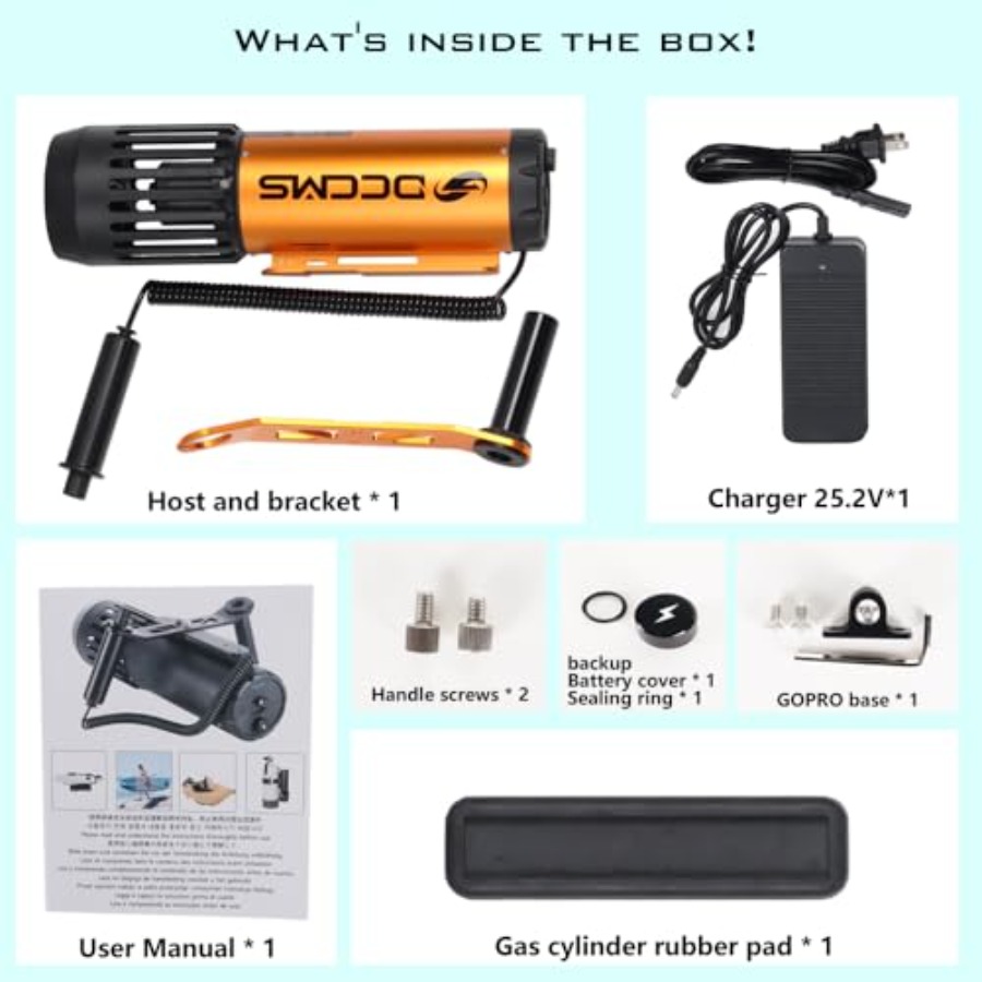 Underwater scooter for surfing – обзор и цена Underwater Camera