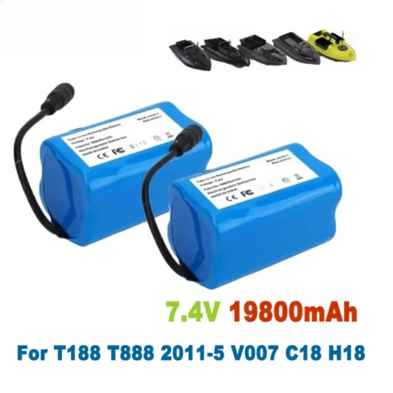7.4V 19800mAh Battery with USB – обзор и цена Fish Finder Charger