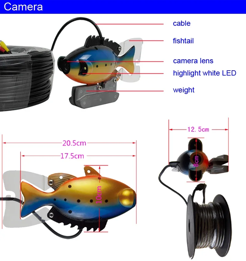 SY801 Full Waterproof Underwat – обзор и цена Fish Finder Case