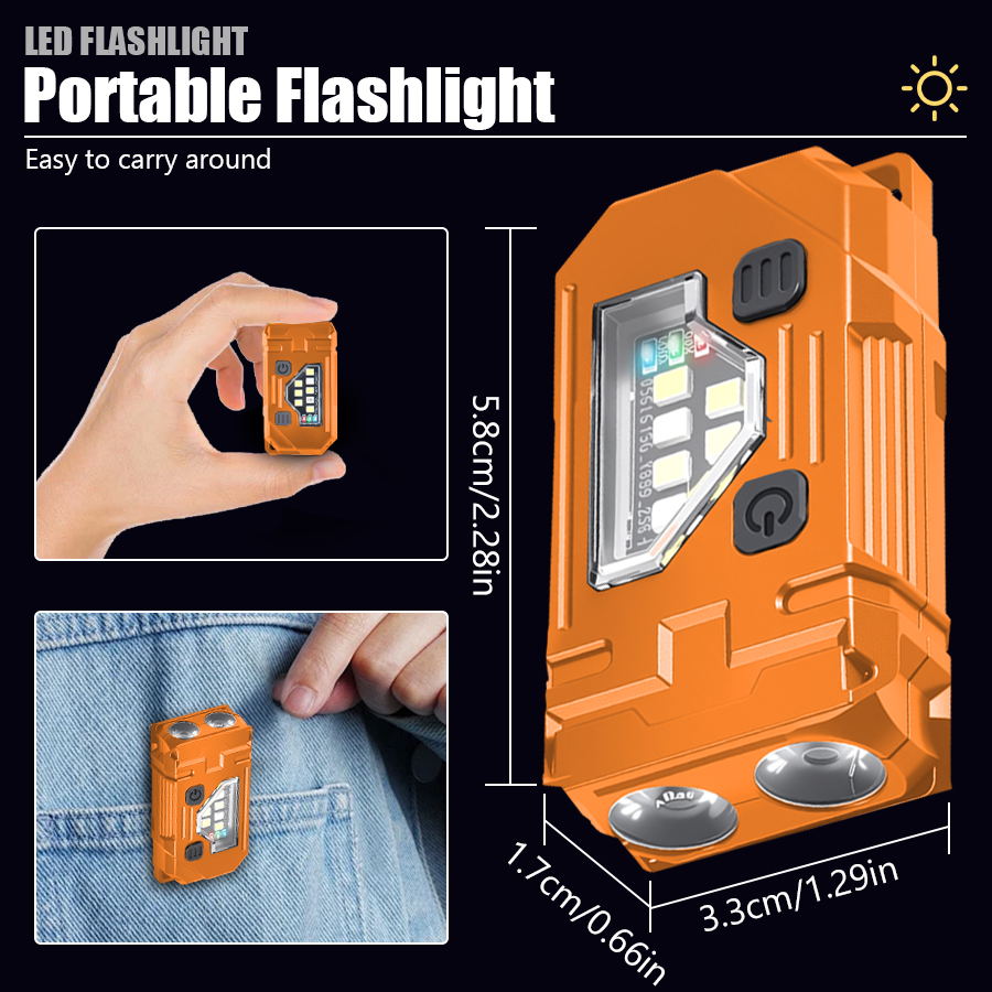 Mini Keychain EDC Flashlight R – обзор и цена Fishing Light