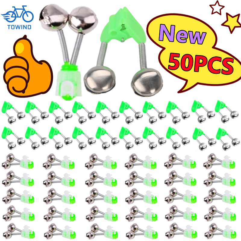 50-5PCS Double Bells Fishing I – обзор и цена Bite Alarm