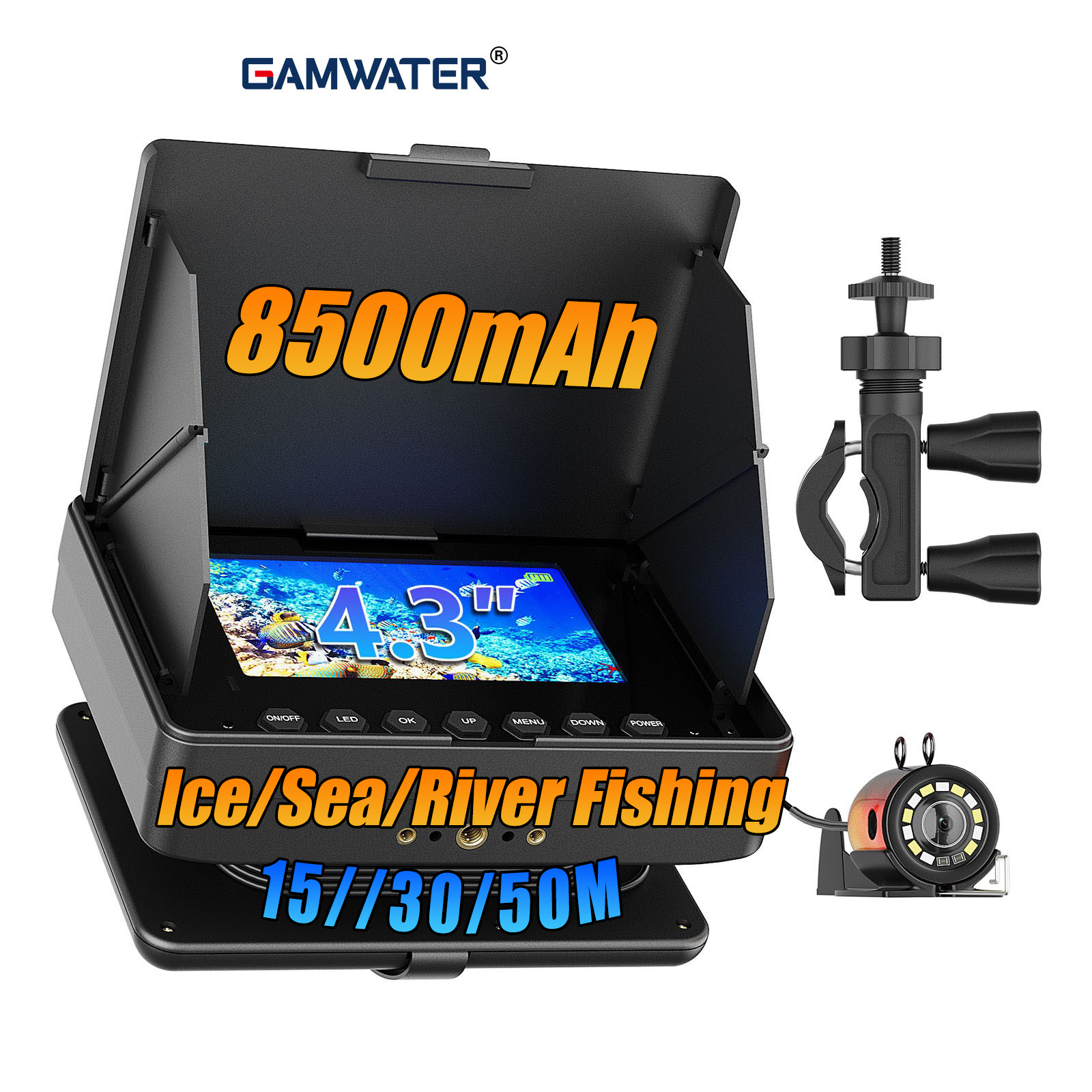 Underwater Fishing Camera - 15 – обзор и цена Fish Finder Battery