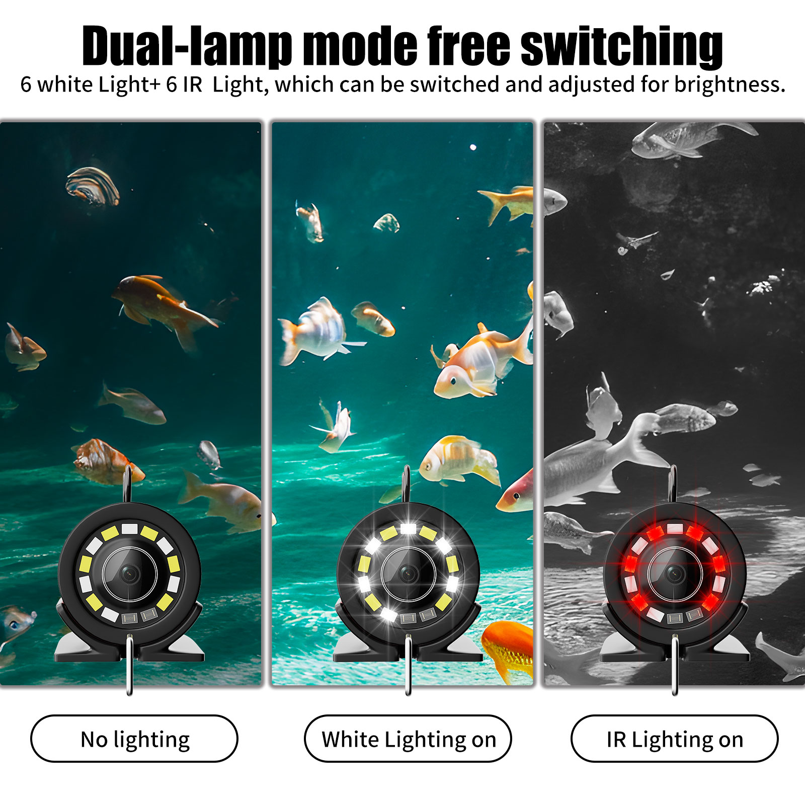 Underwater Fishing Camera - 15 – обзор и цена Fish Finder Battery