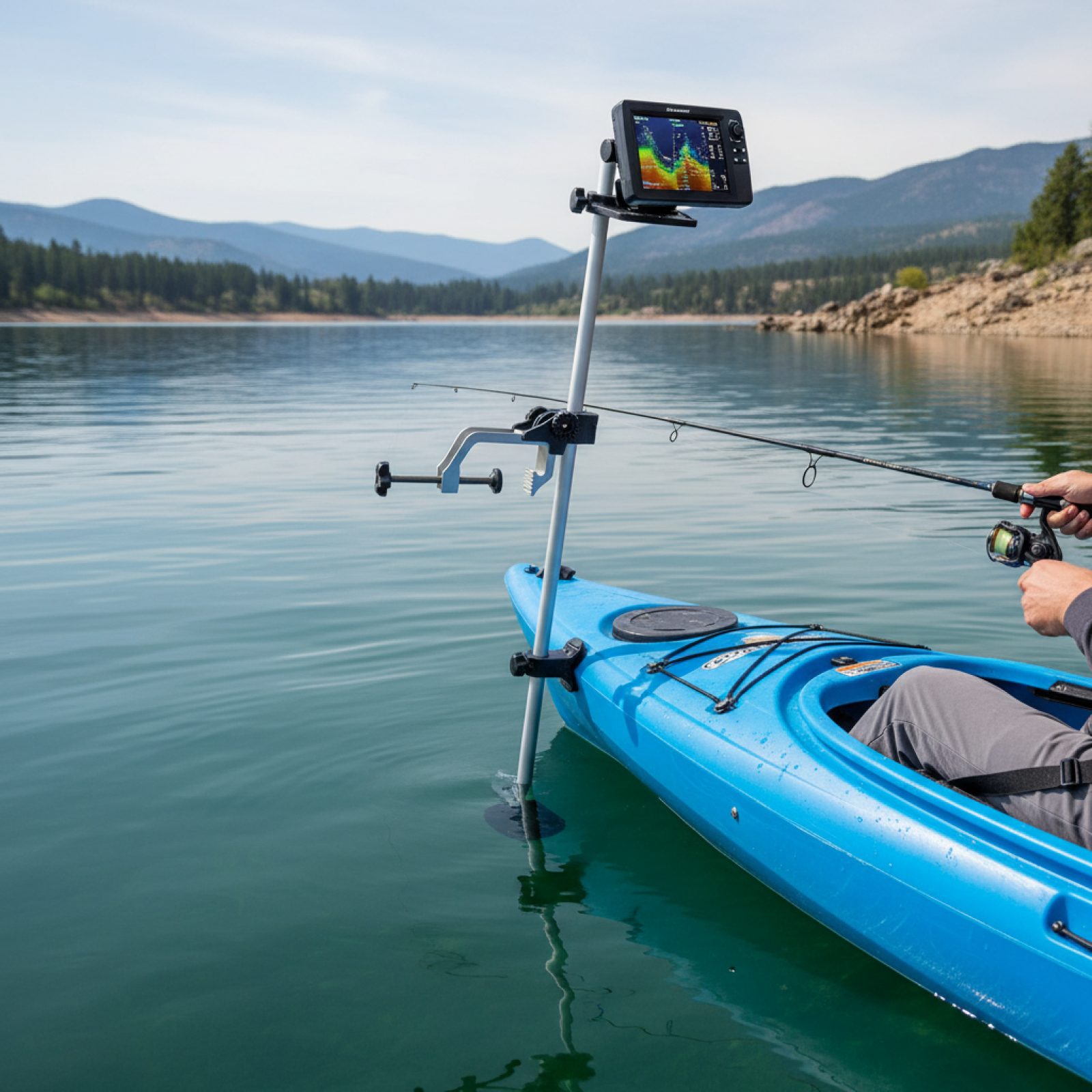 Kayak Fish Finder Mount Versat – обзор и цена Fish Finder Mount