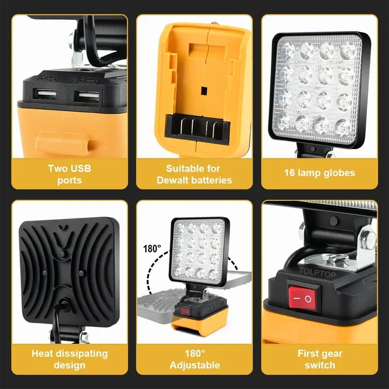 4Inch Led Light Handheld Spotl – обзор и цена Fish Finder Battery