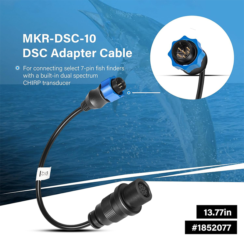 MKR-DSC-10 1852077 DSC Adapter – обзор и цена Fish Finder Transducer