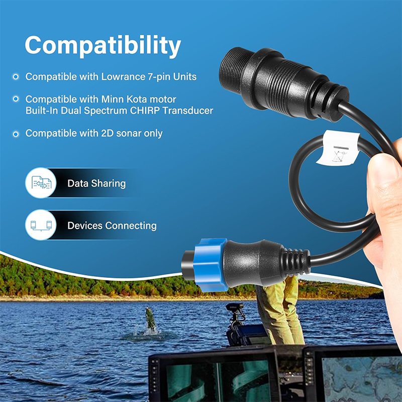 MKR-DSC-10 1852077 DSC Adapter – обзор и цена Fish Finder Transducer
