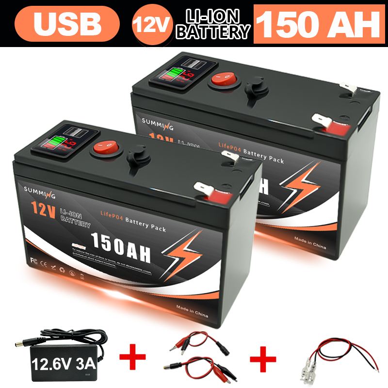 12V 150Ah Lithium  LiFeP04 Bat – обзор и цена Fish Finder Charger