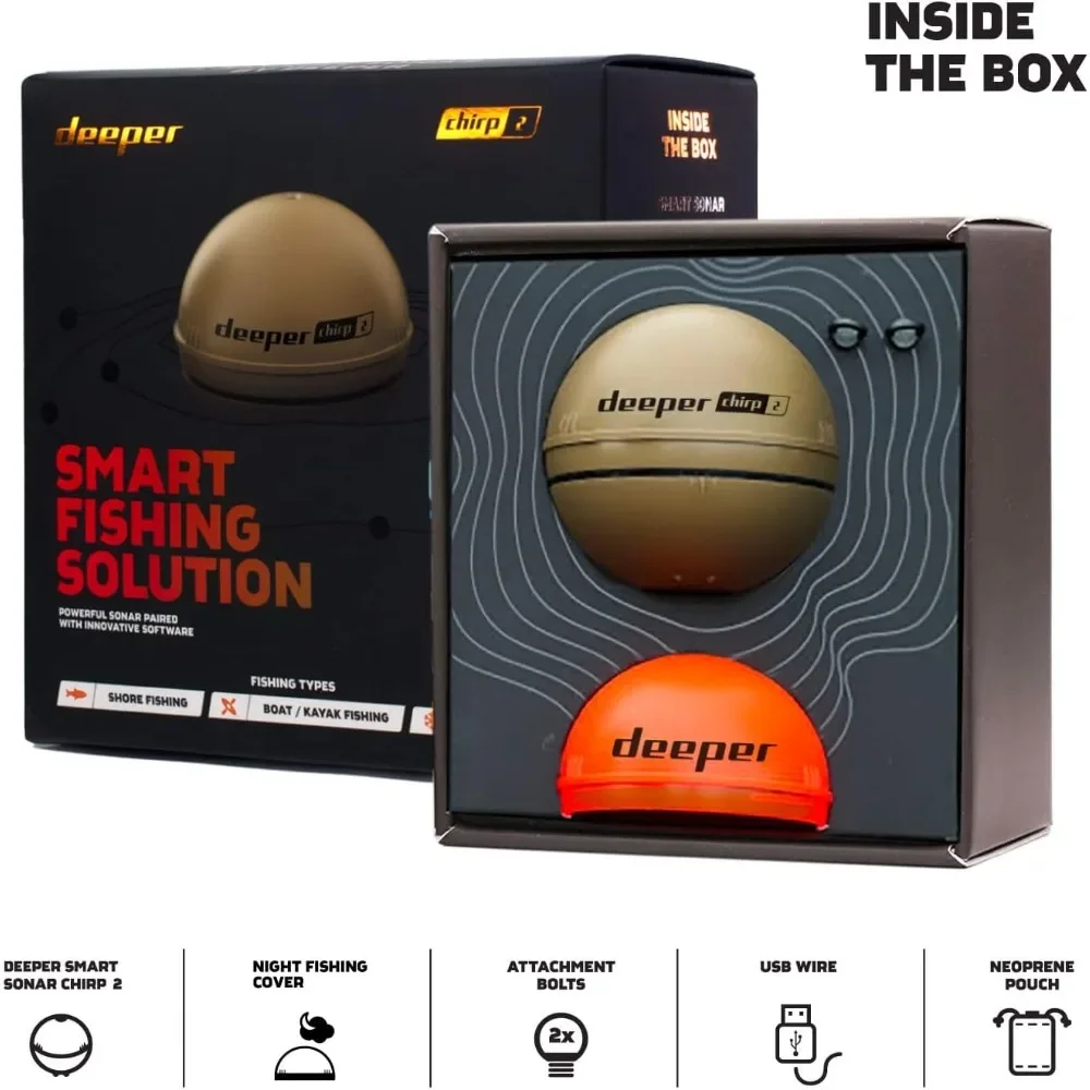 A  Chirp 2 Sonar Fish Finder - – обзор и цена Fish Finder Portable