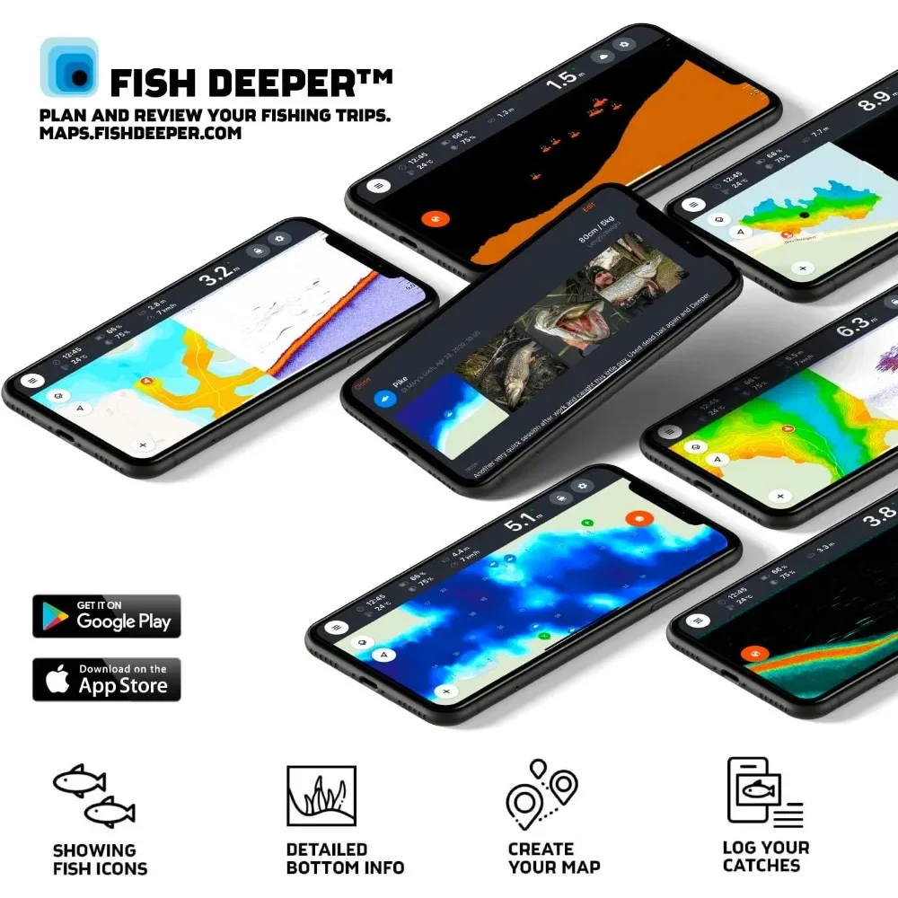 A  Chirp 2 Sonar Fish Finder - – обзор и цена Fish Finder Portable