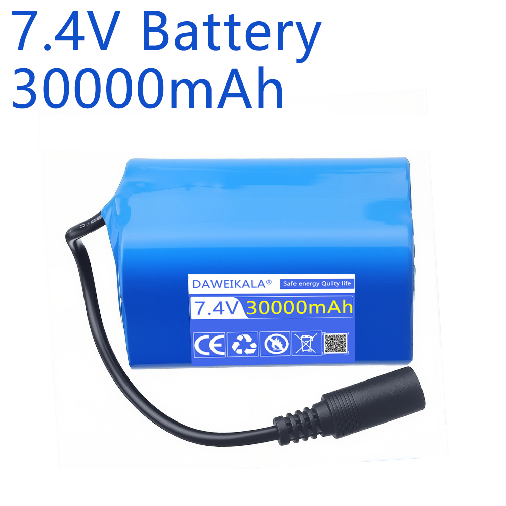 7.4V 30000mAh Battery with USB – обзор и цена Fish Finder Charger