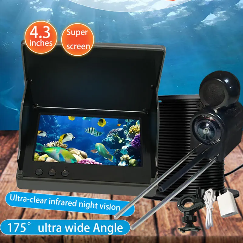 YS43A 4.3-inch Fish Detector U – обзор и цена Fish Finder Battery