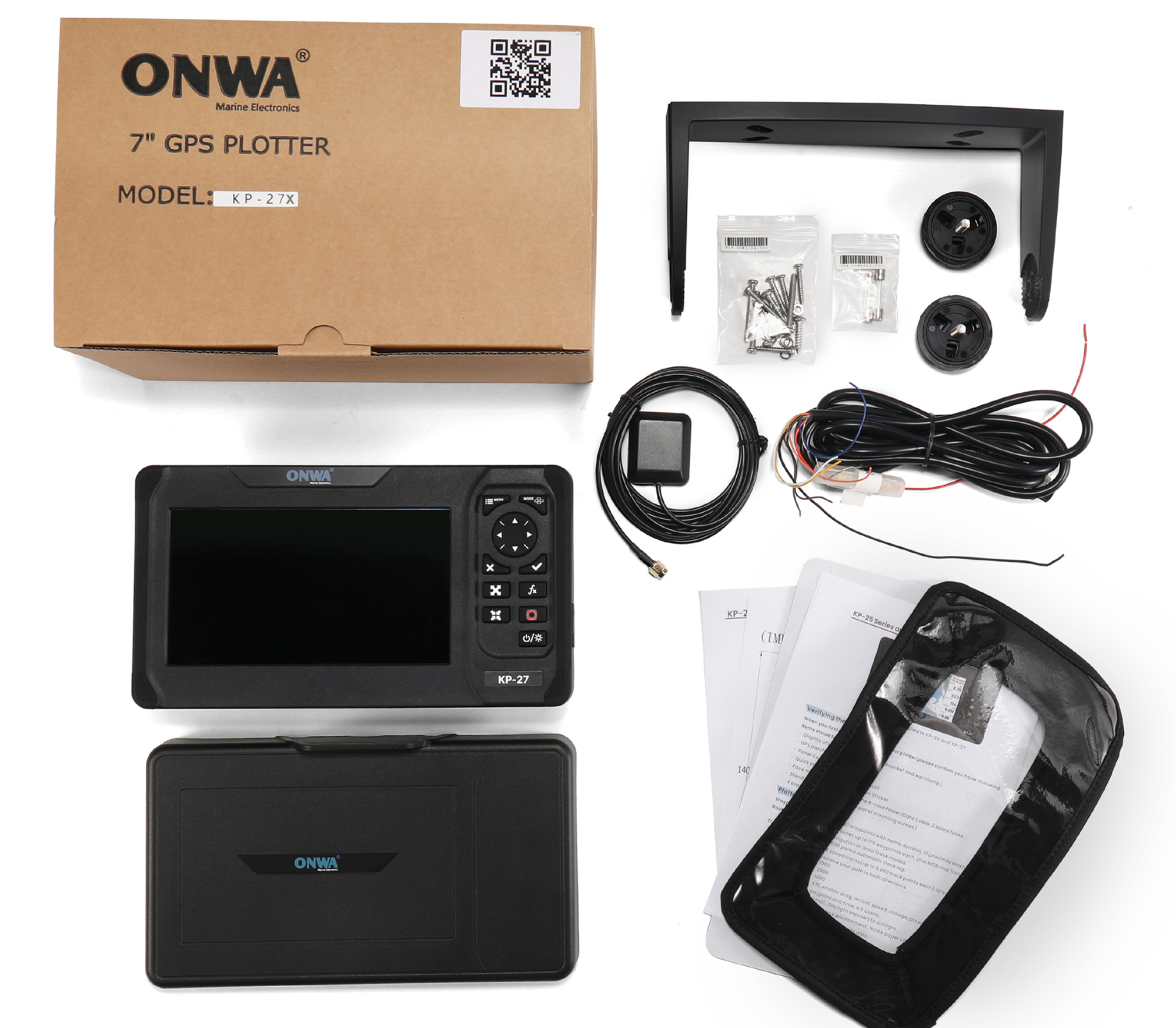 ONWA KP-27X 7-inch GPS Chart P – обзор и цена Fish Finder Gps