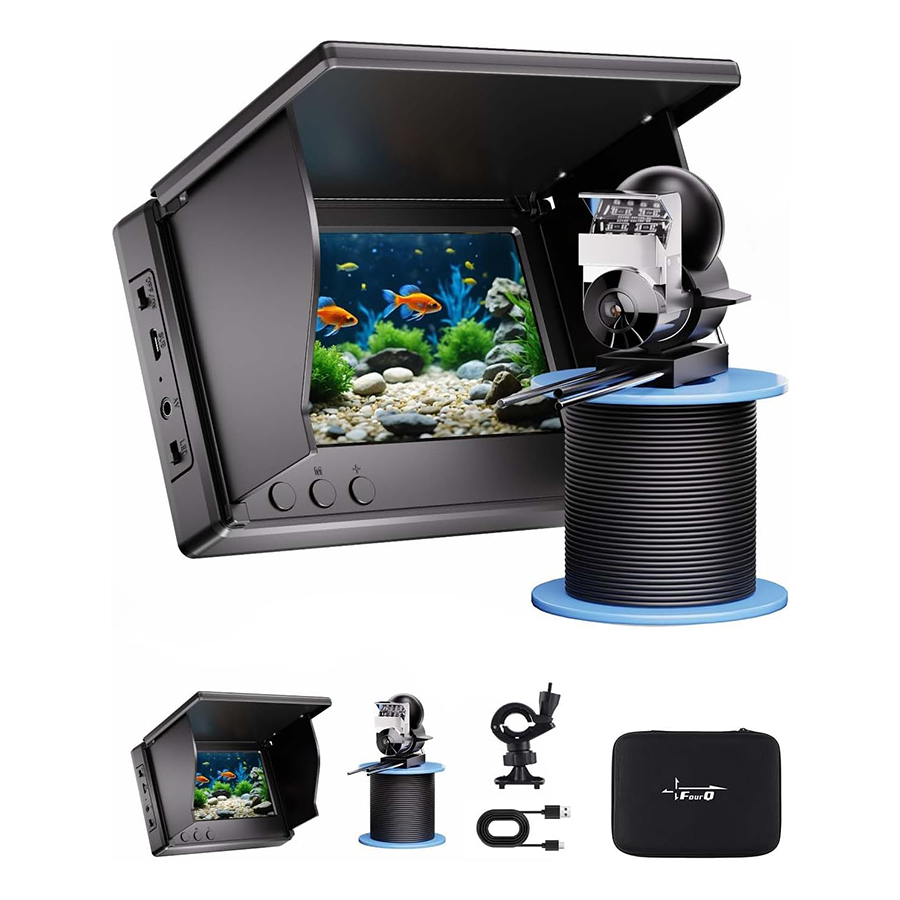 FOURQ Handheld 1080P 4.3'' LCD – обзор и цена Fish Finder Portable