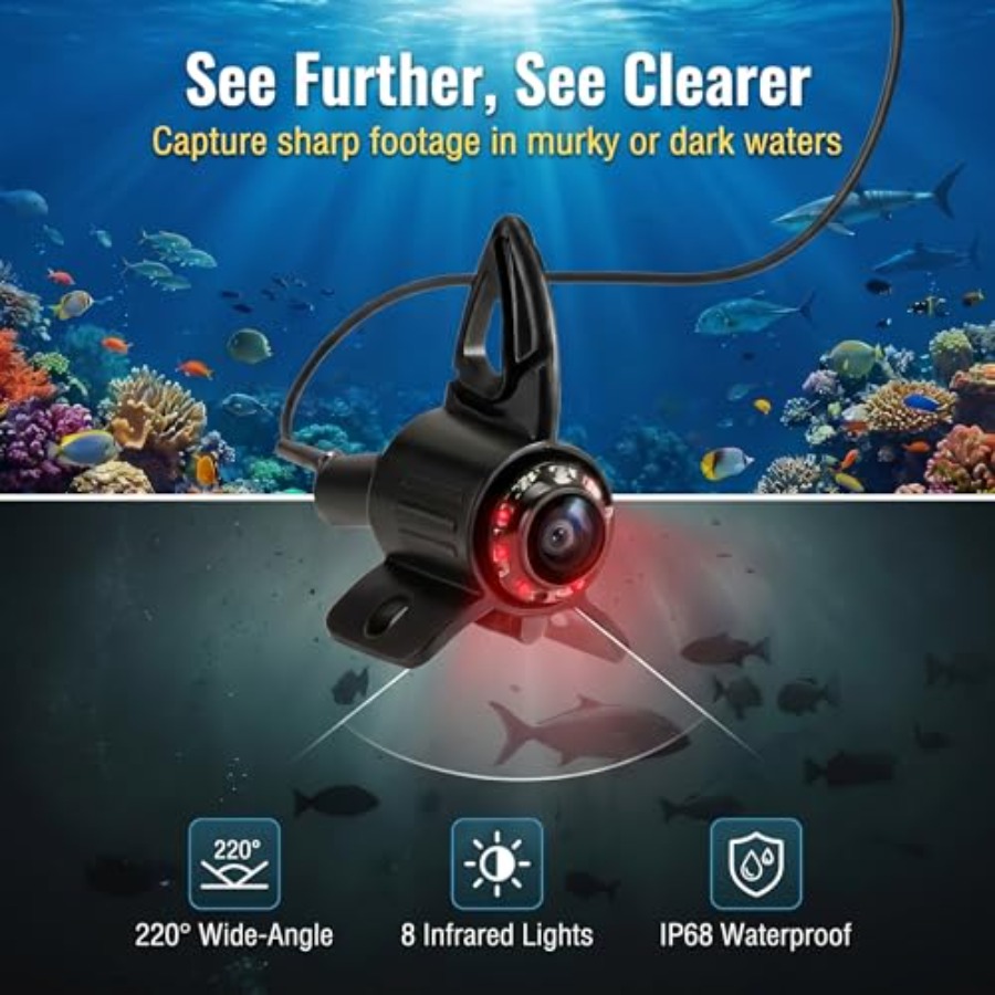 Underwater Fishing Finder Came – обзор и цена Fish Finder Portable
