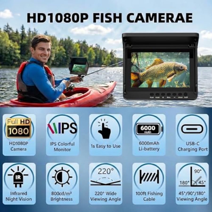 Underwater Fishing Camera for  – обзор и цена Fishing Camera
