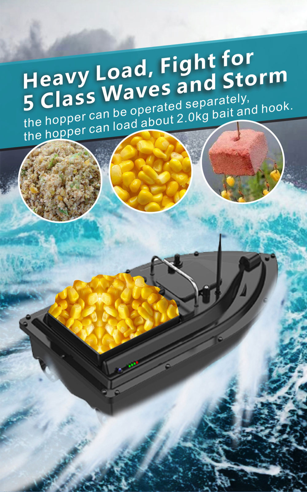Bait Boat With GPS Positioning – обзор и цена Fishing Gps