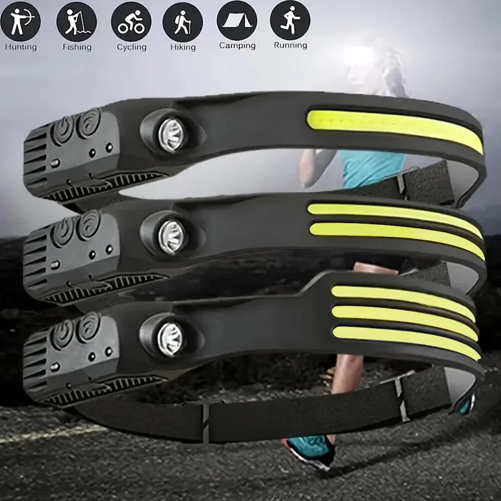 LED Sensor Headlamp USB Rechar – обзор и цена Fish Finder Battery
