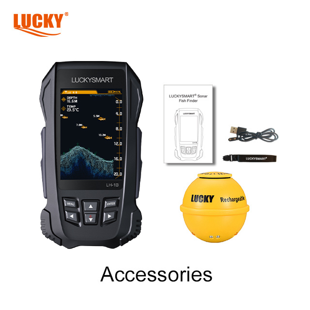 LUCKYSMART LH-1B Wireless Port – обзор и цена Fish Finder Portable