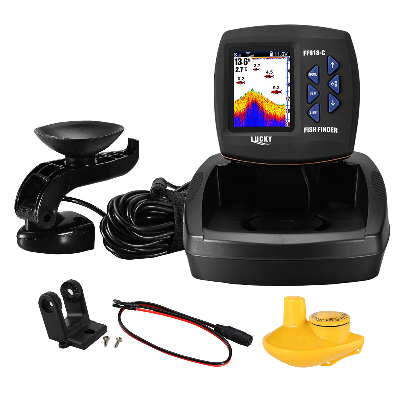 Portable Fish Finder Wireless  – обзор и цена Fish Finder Transducer
