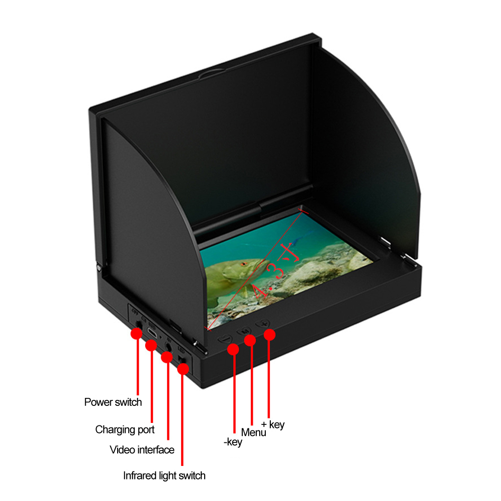 4.3 Inch HD Screen Fish Finder – обзор и цена Fishing Depth Finder