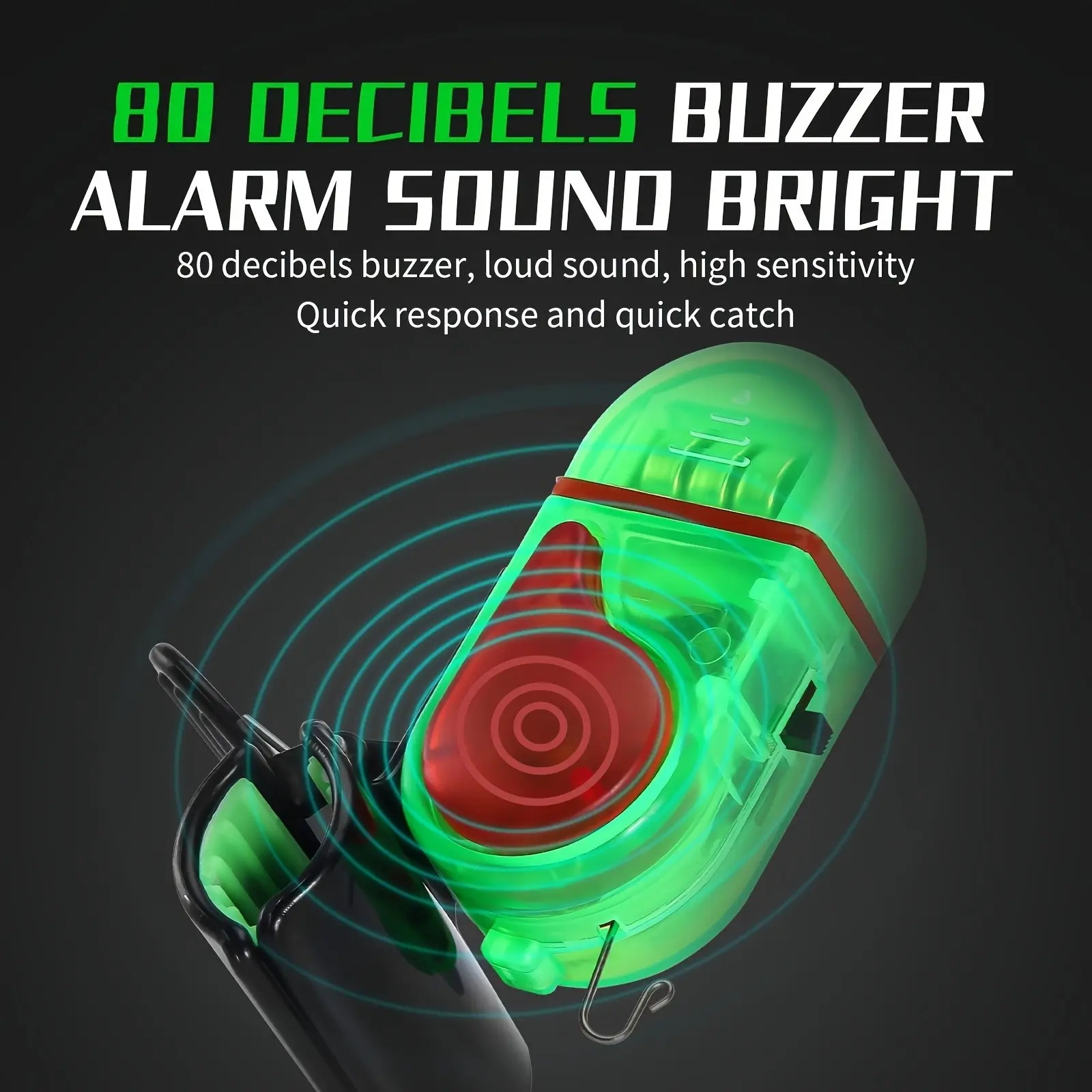 2PCS LED Fishing Bite Alarm, 2 – обзор и цена Bite Indicator
