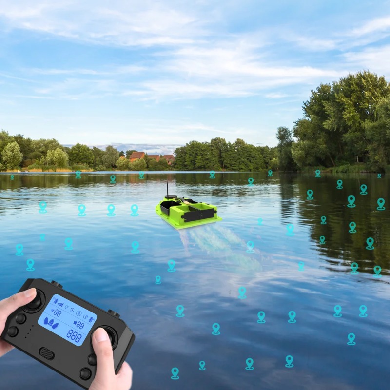 D19 GPS RC Bait Boat 600M 4 Ho – обзор и цена Fishing Gps