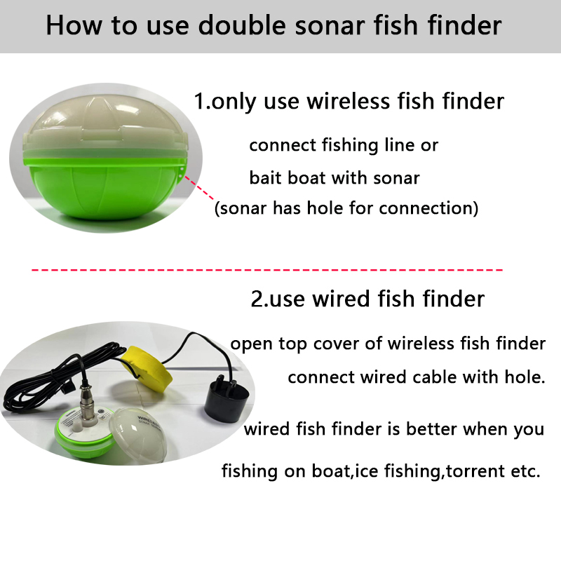 Portable Bluetooth Wireless So – обзор и цена Fish Finder Portable
