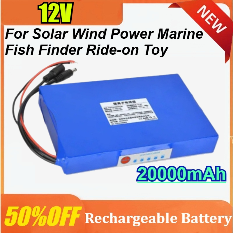 12V 20Ah for Solar Wind Power  – обзор и цена Fish Finder Charger