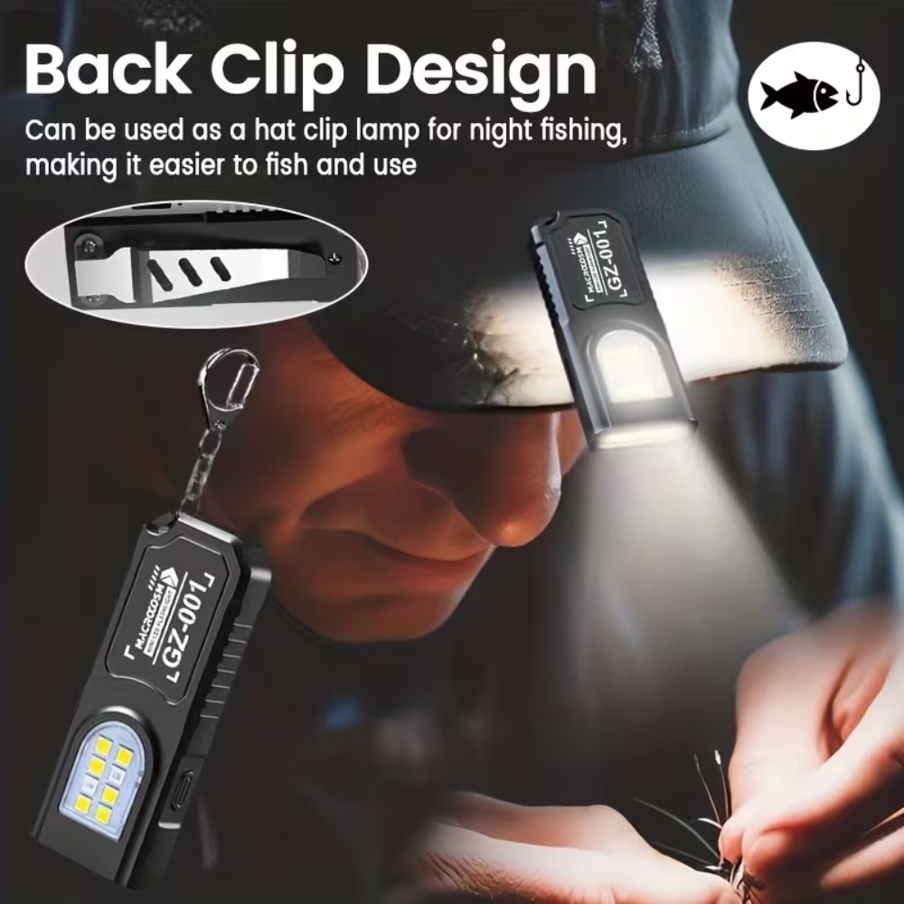 Mini COB LED Keychain Flashlig – обзор и цена Fishing Light